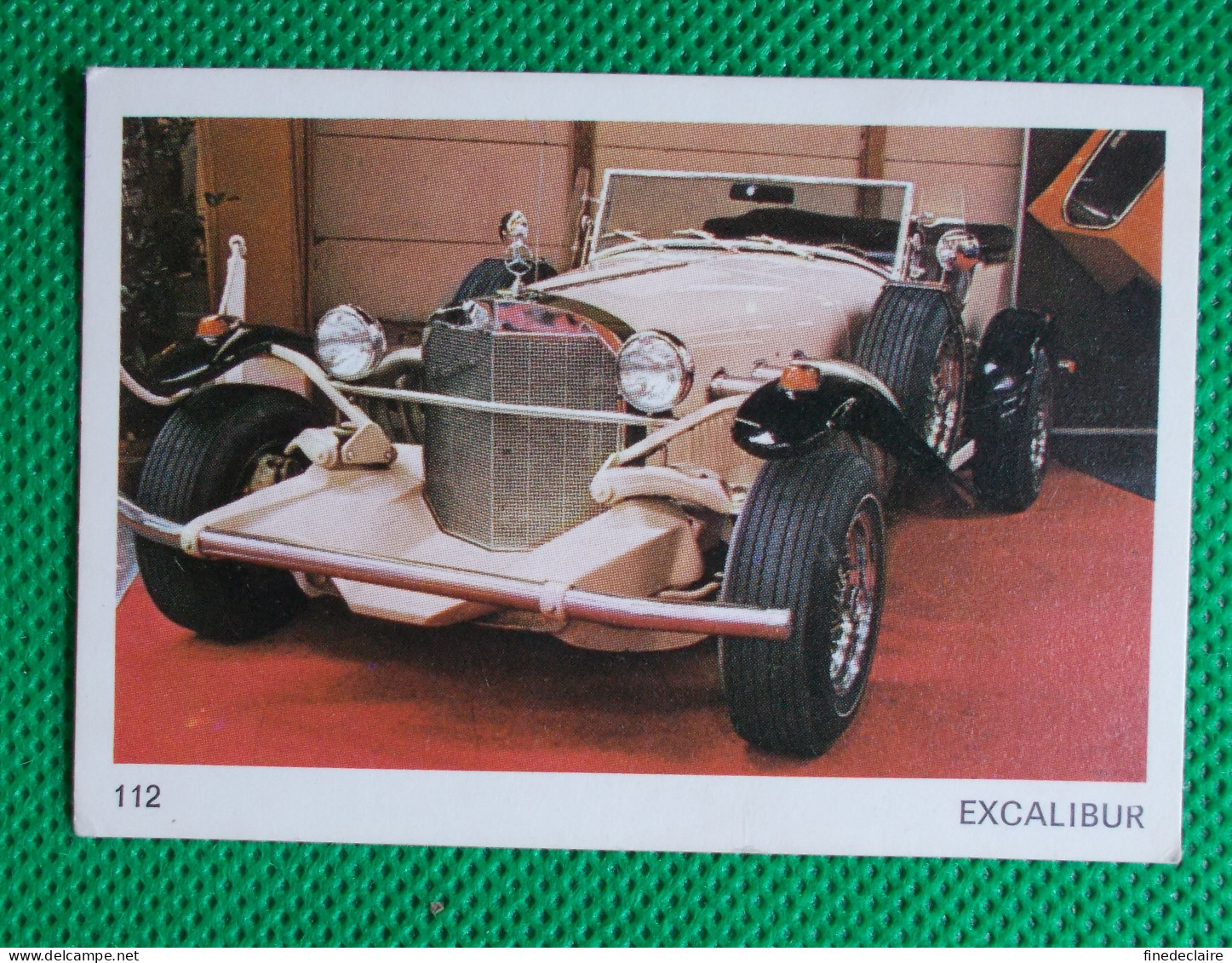 Trading Card - Americana Munich - (7,5 X 5,2 Cm) - Excalibur - N° 112 - Moteurs
