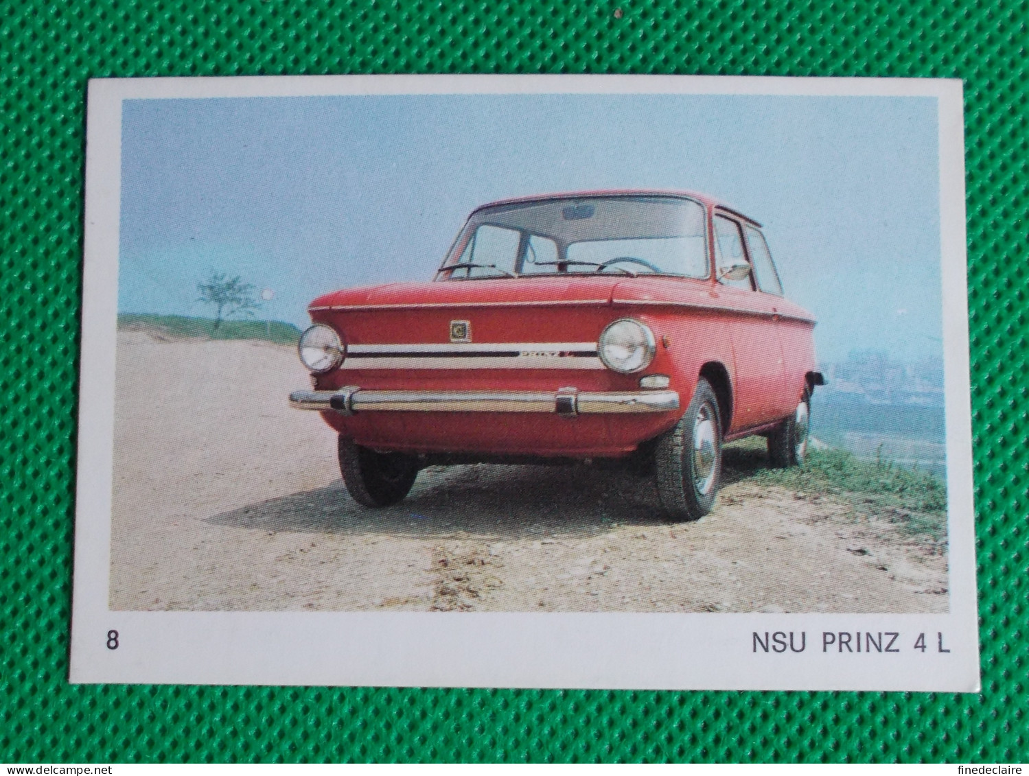 Trading Card - Americana Munich - (7,5 X 5,2 Cm) - NSU Prinz 4L - N° 8 - Moteurs