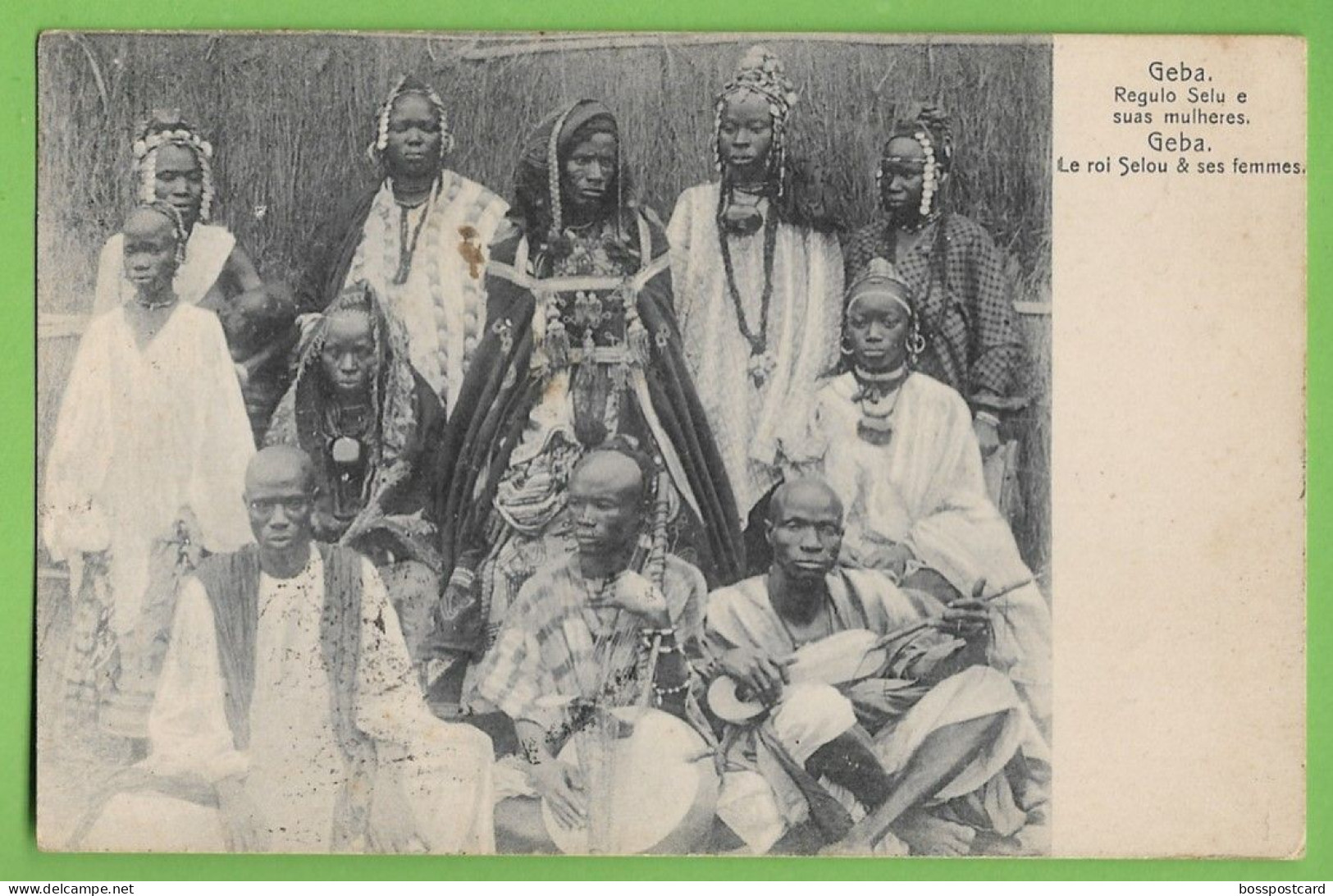 Geba - Regulo Selu E Suas Mulheres - Ethnic - Ethnique - Portugal - Guiné-Bissau - Guinea Bissau