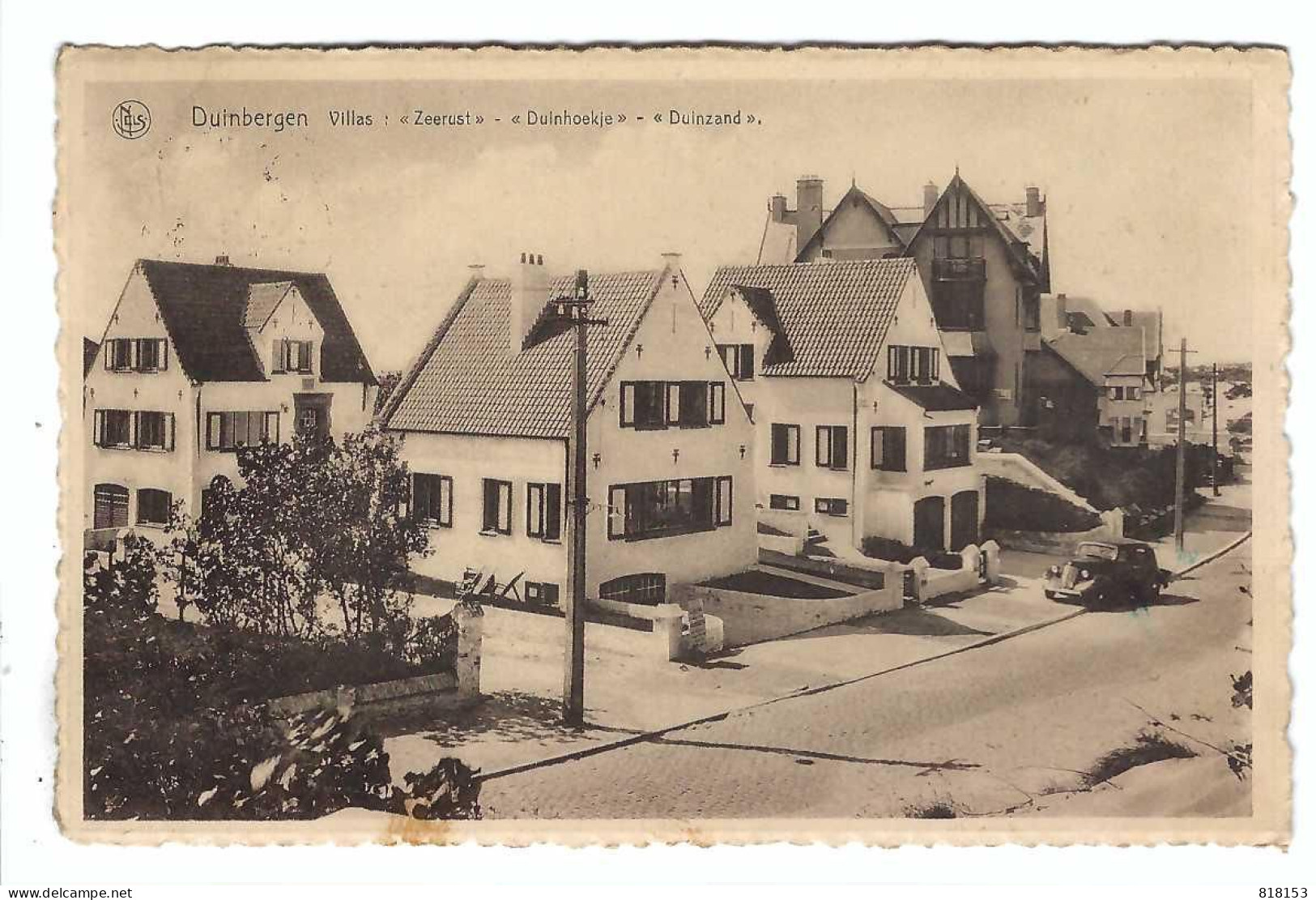 Duinbergen    Villas : Zeerust - Duinhoekje - Duinzand - Knokke