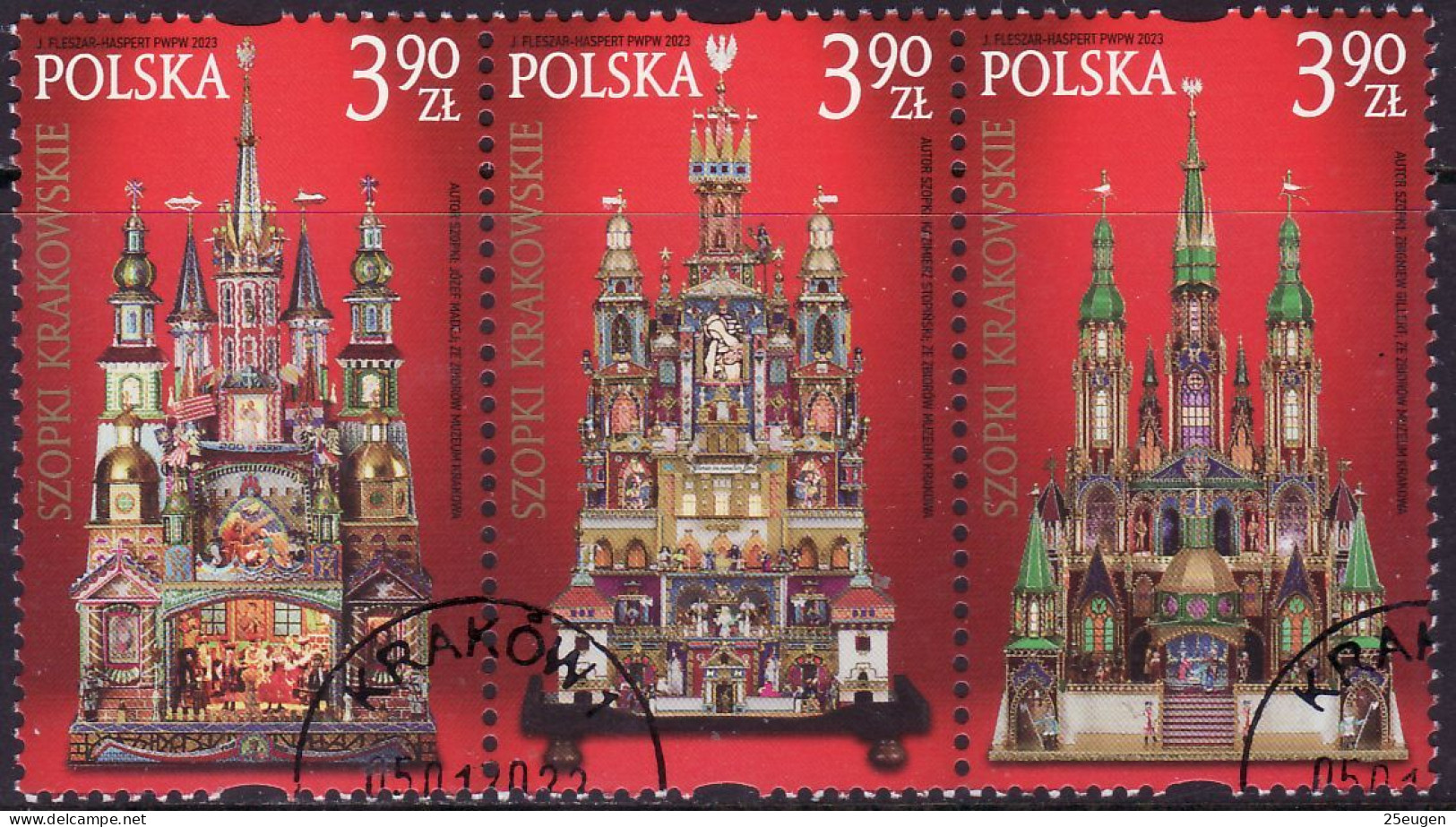 POLAND 2023 Michel No 5431 - 5433 Used - Used Stamps