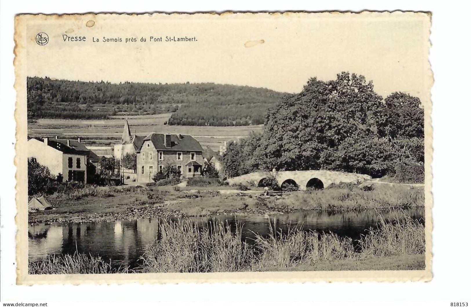 Vresse  La Semois Près Du Pont St-Lambert - Vresse-sur-Semois