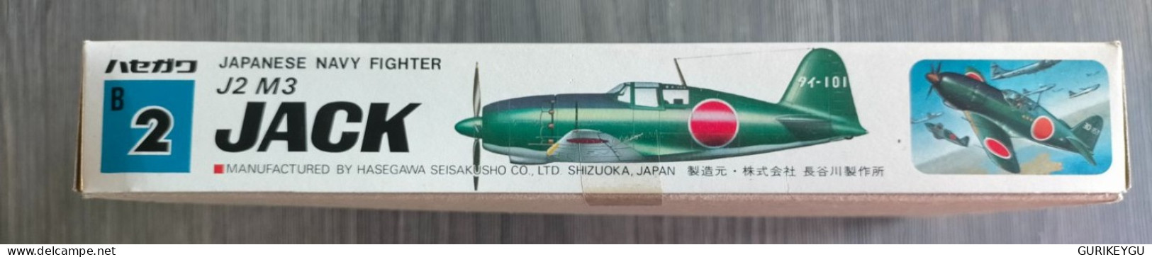 Maquette AVION 1/72 SCALE SERIE J2 M3 JACK Japanese NAVY FIGHTER édition Originale Année 70 Boite Bien 100% Complète - Aviazione