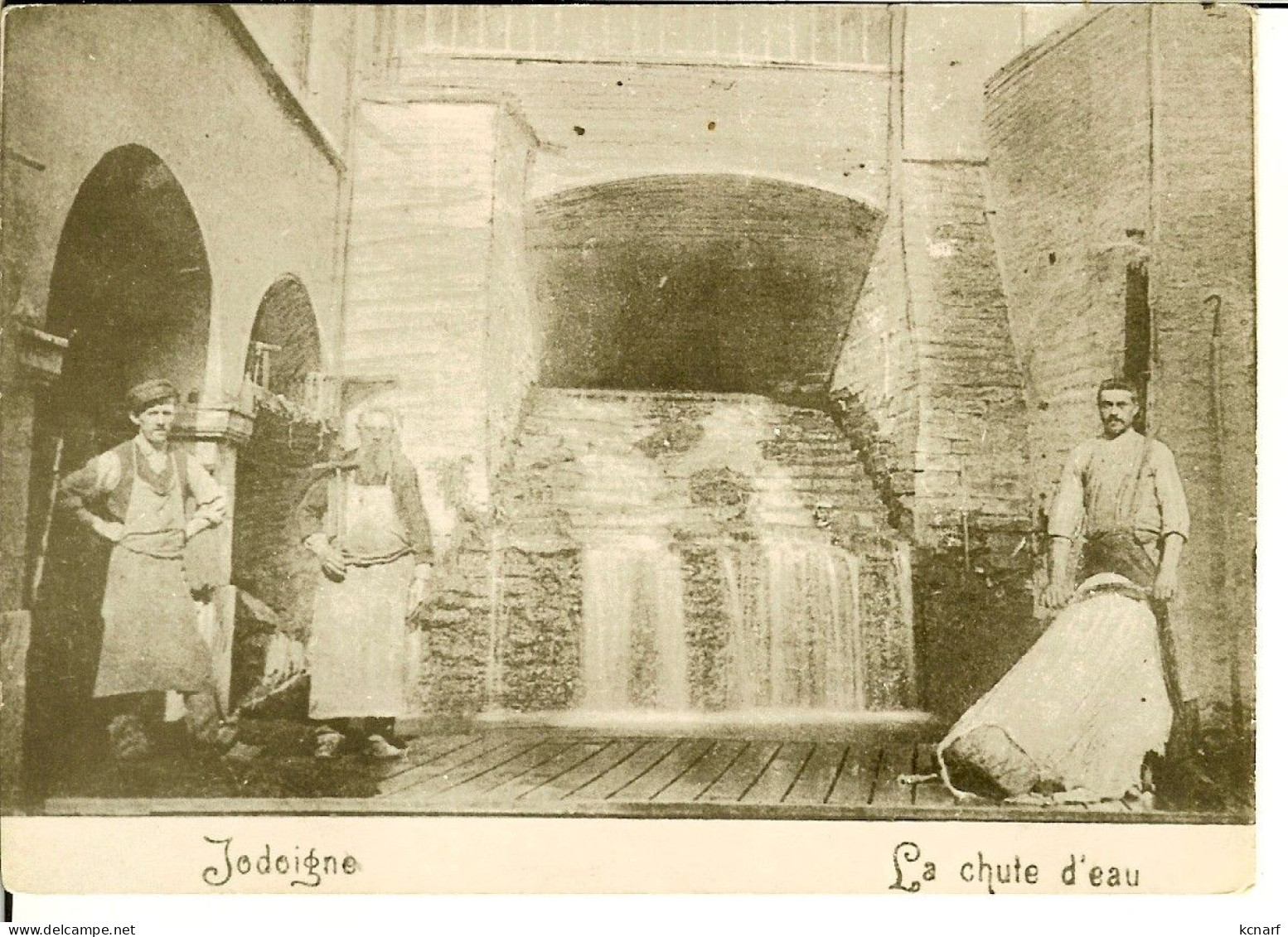 CP De JODOIGNE " La Chute D'eau "   RARE - Orp-Jauche