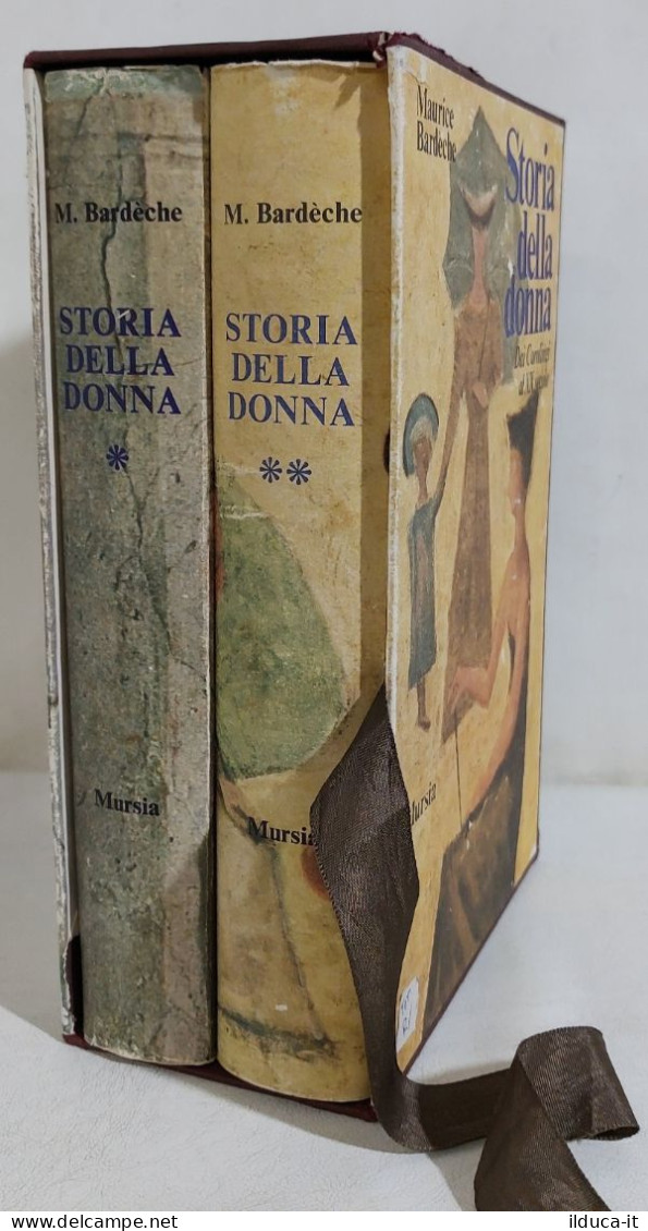 I113524 V M. Bardèche - Storia Della Donna - Cofanetto 2 Vol. - Mursia 1973 I Ed - Storia