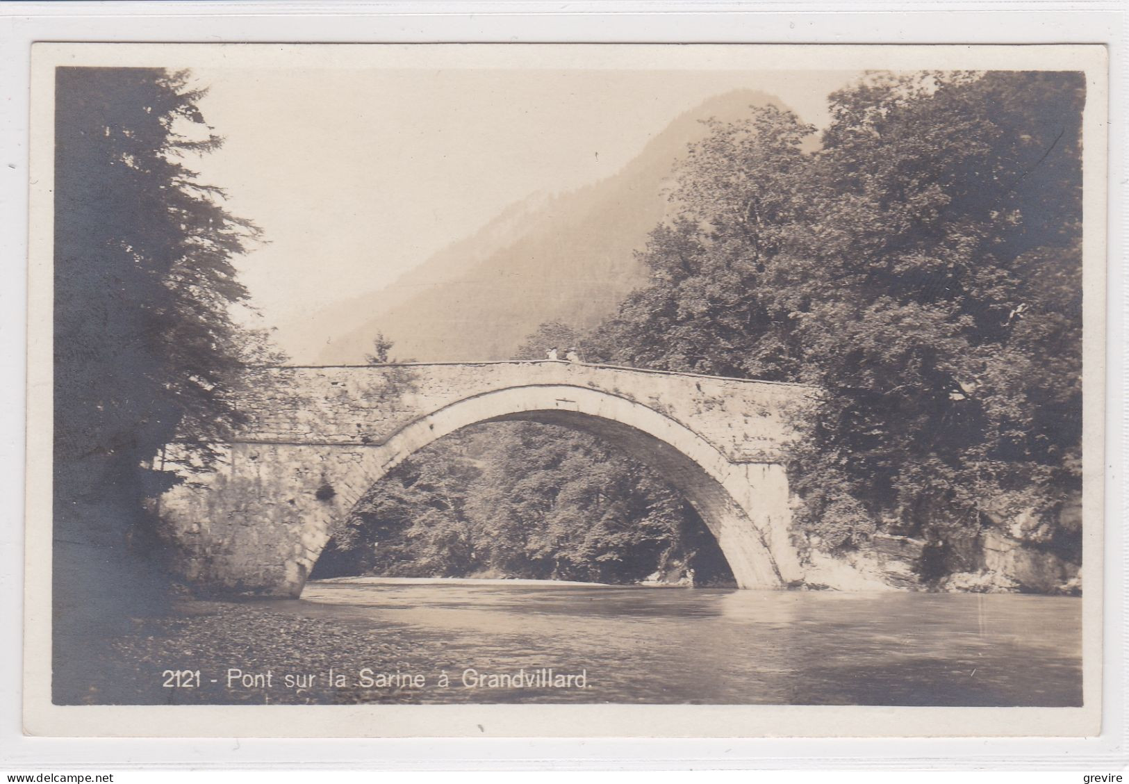 Grandvillard, Pont Sur La Sarine, Spectateurs - Grandvillard