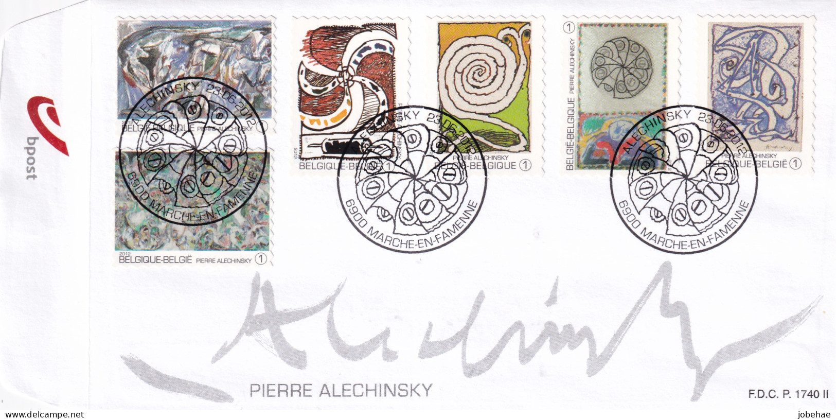 Belgie / Belgique FDC YT 4244/53° - 2011-2014