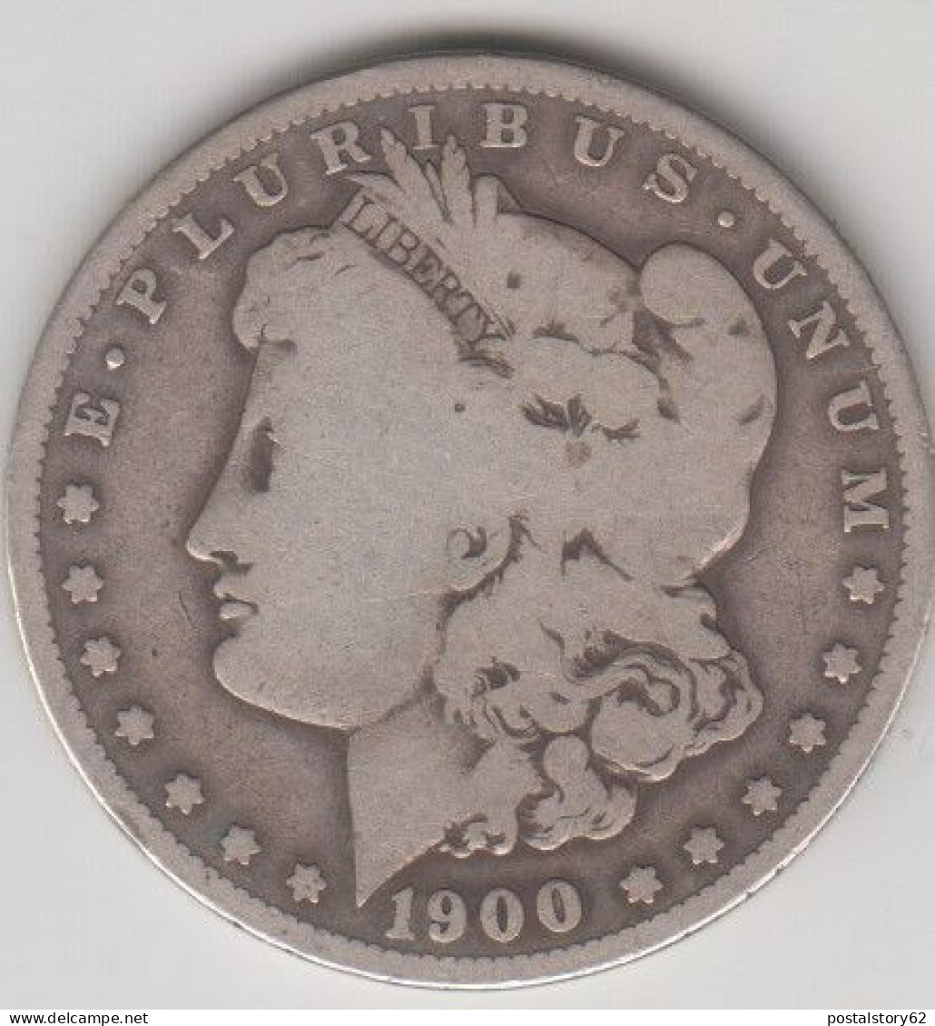 U.S.A. Dollar Morgan (O) Arg, 900 Anno 1900 Mb - 1878-1921: Morgan