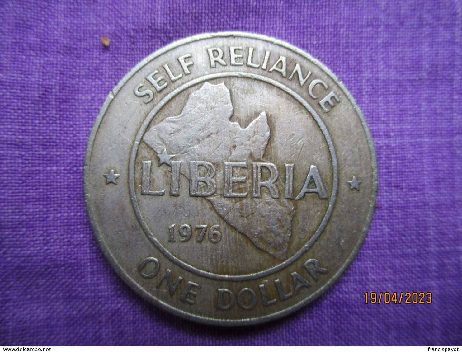 Liberia 1 Dollar 1976 - Liberia