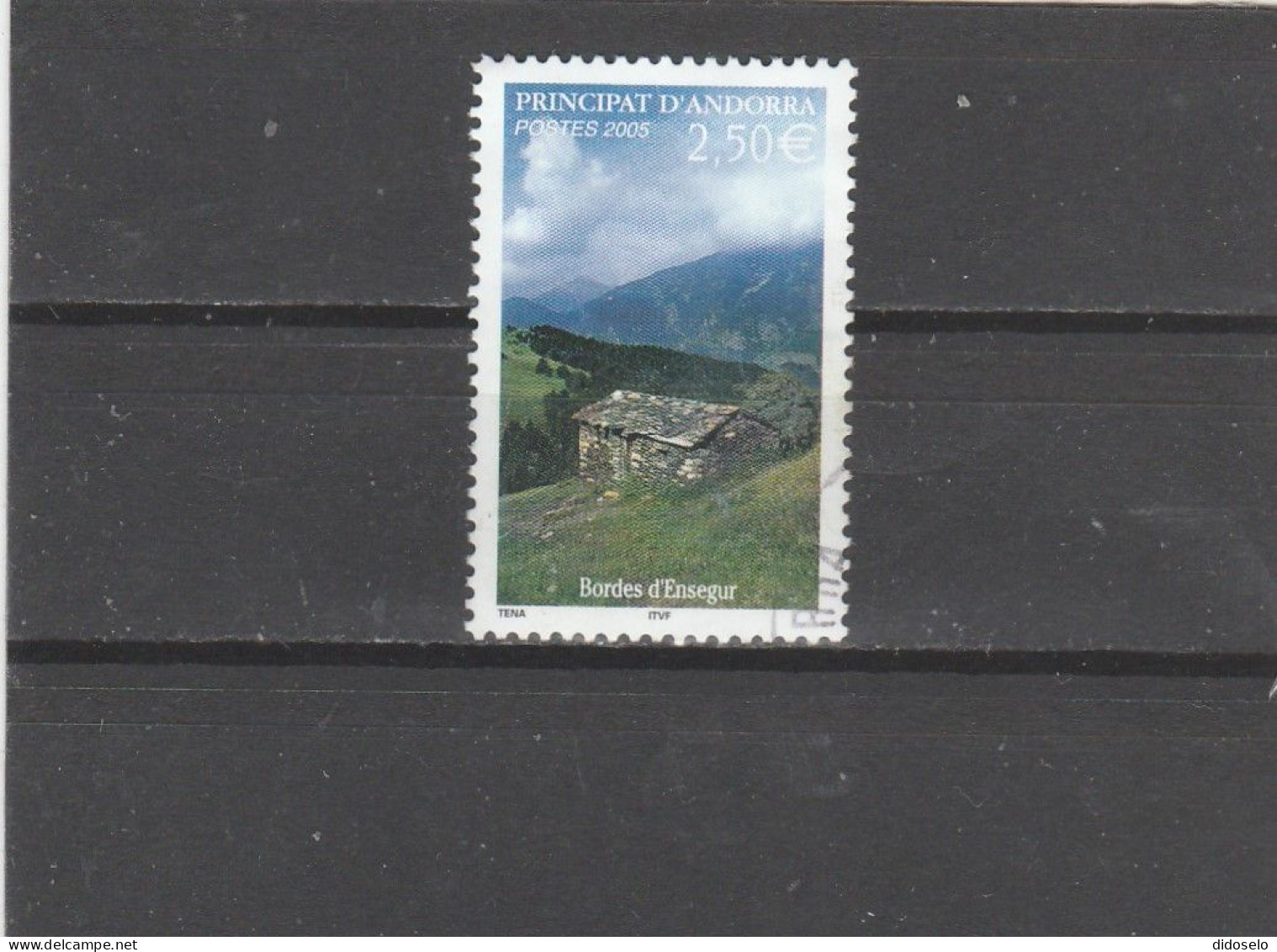 French Andorra - 2005 - Landscape / Arhitecture - Used Stsmp , Well Canceled - Oblitérés