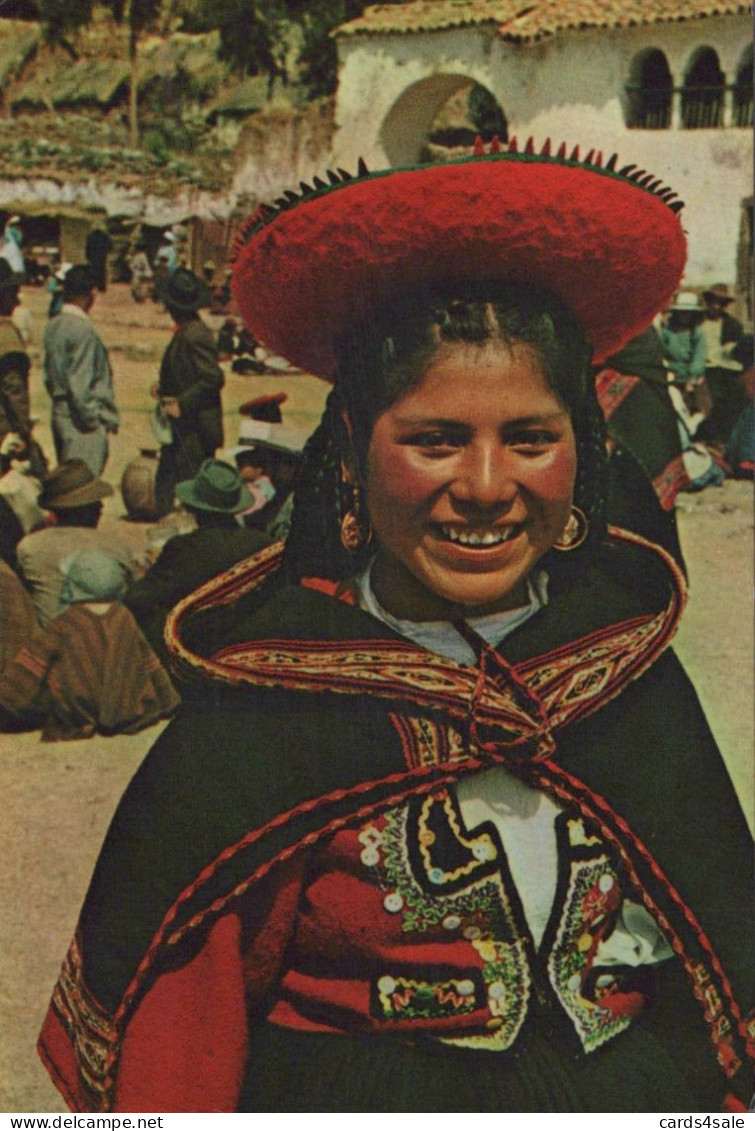 Cuzco Peru Reina De Belleaza Indigena De Chinchero - Ceuta