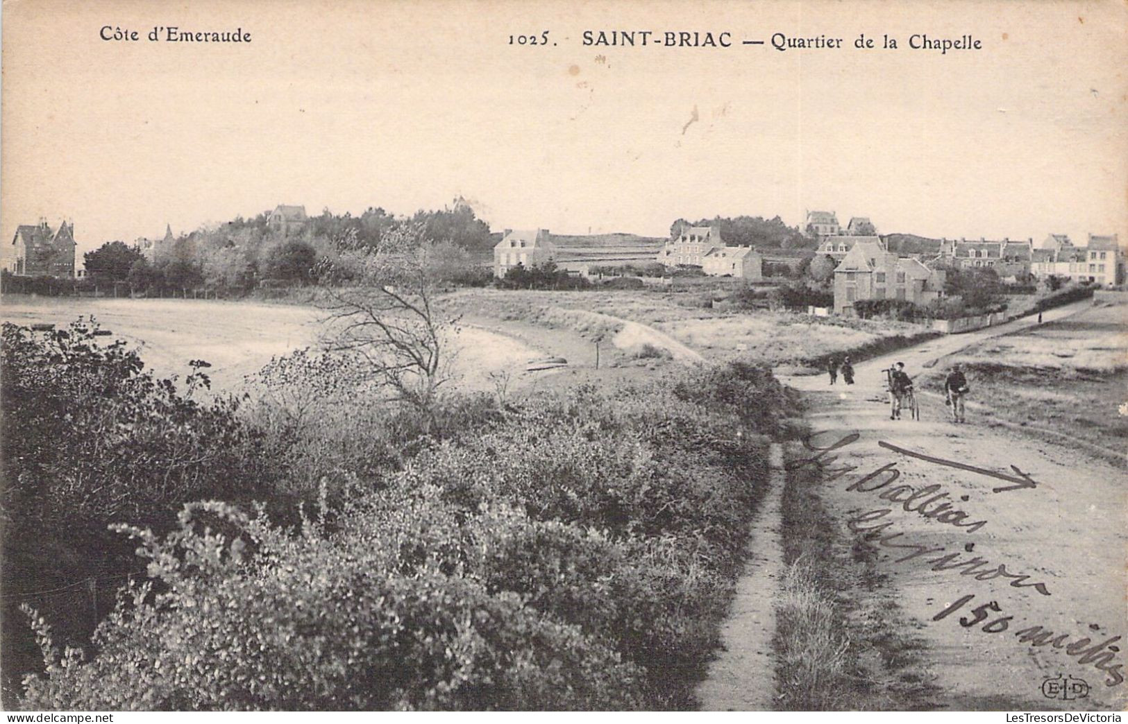 FRANCE - 35 - St Briac - Quartier De La Chapelle - Carte Postale Ancienne - Saint-Briac