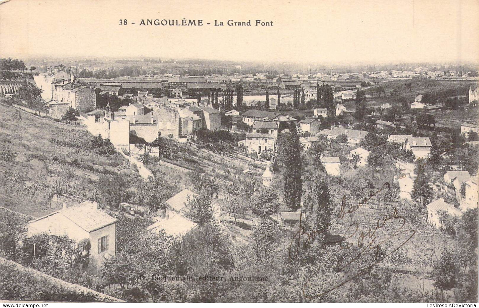 FRANCE - 16 - Angoulême - Le Grand Pont - Carte Postale Ancienne - Angouleme