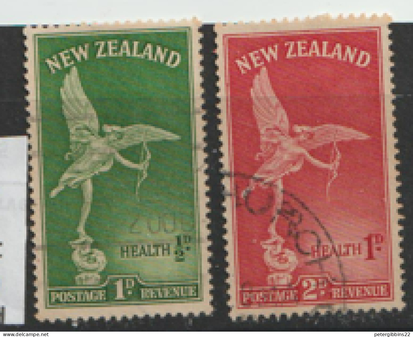 New   Zealand   1947    SG 690-1    Health     Fine Used - Usati