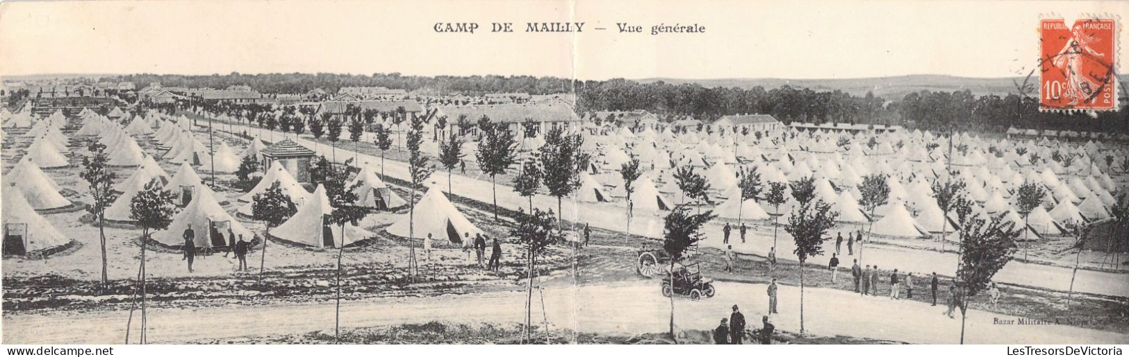 FRANCE - PANORAMIQUE - 10 - Camp De Mailly - Vue Générale - Carte Postale Ancienne - Mailly-le-Camp