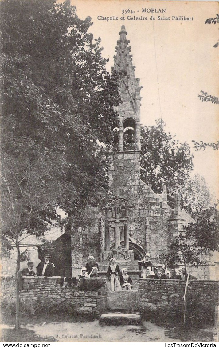 FRANCE - 20 - MOELAN - Chapelle Et Calvaire De Saint Philibert - Carte Postale Ancienne - Otros & Sin Clasificación