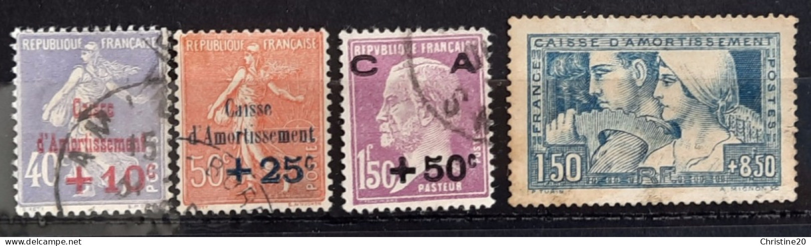 France 1928 Année Complète N°249/52 Ob TB Cote 265€ - ....-1939