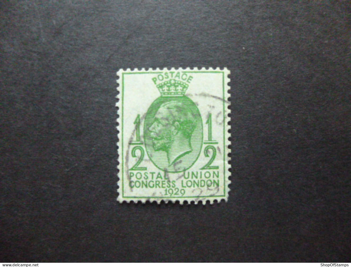 GREAT BRITAIN SG 434 9th UPU CONGRESS WM INVERTED FINE USED - ....-1951 Pre Elizabeth II