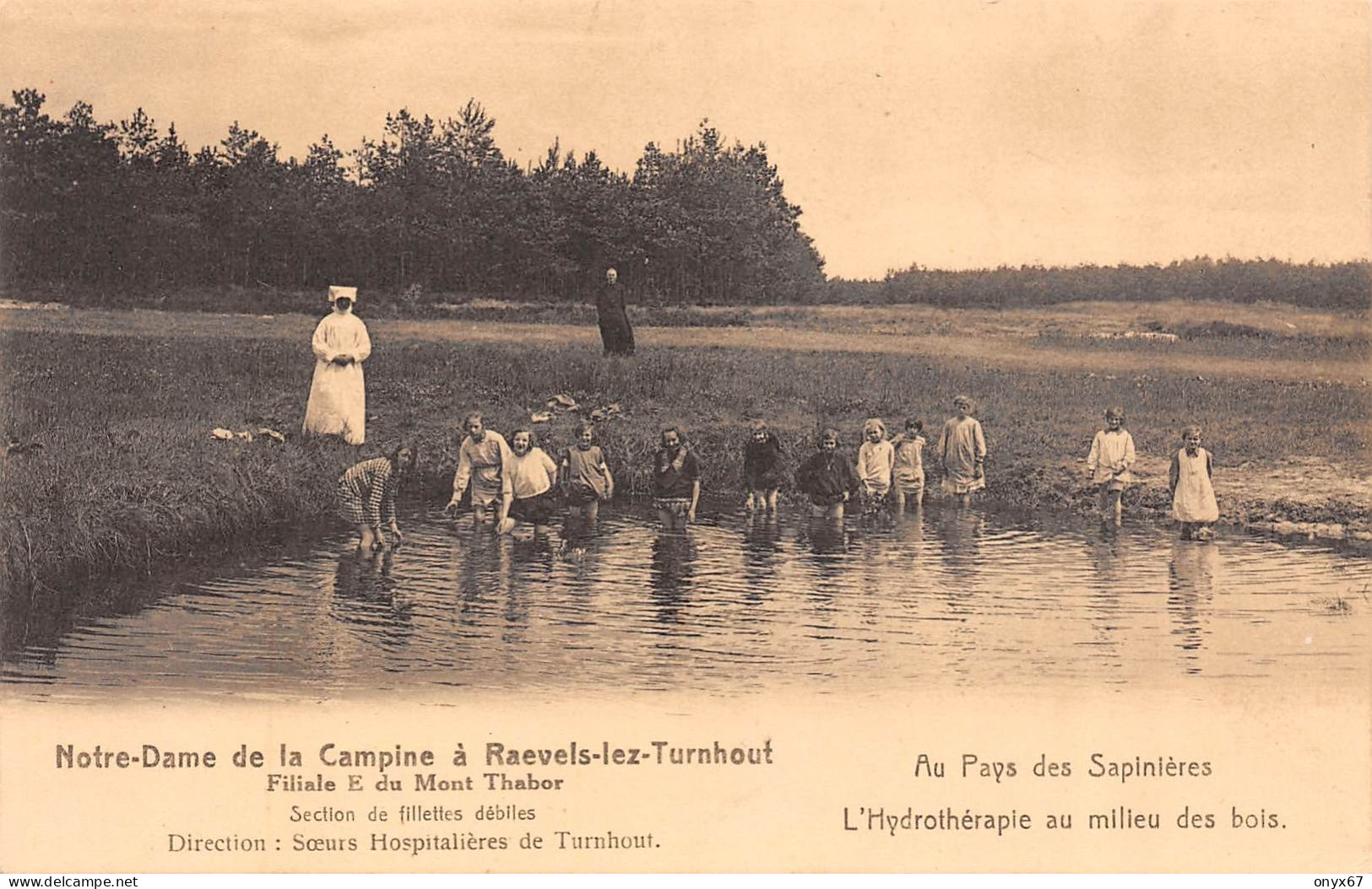 RAVELS-RAEVELS-LEZ-TURNHOUT-Belgique-Belgë-Belgien-Flandre-Flandern-Hydrothérapie-Infirmière-Enfants - Ravels