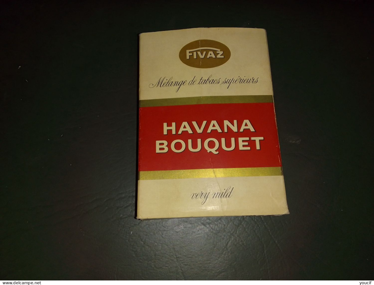 Boite Tabac Vide Cigare HAVANA  BOUQUET - Contenitori Di Tabacco (vuoti)