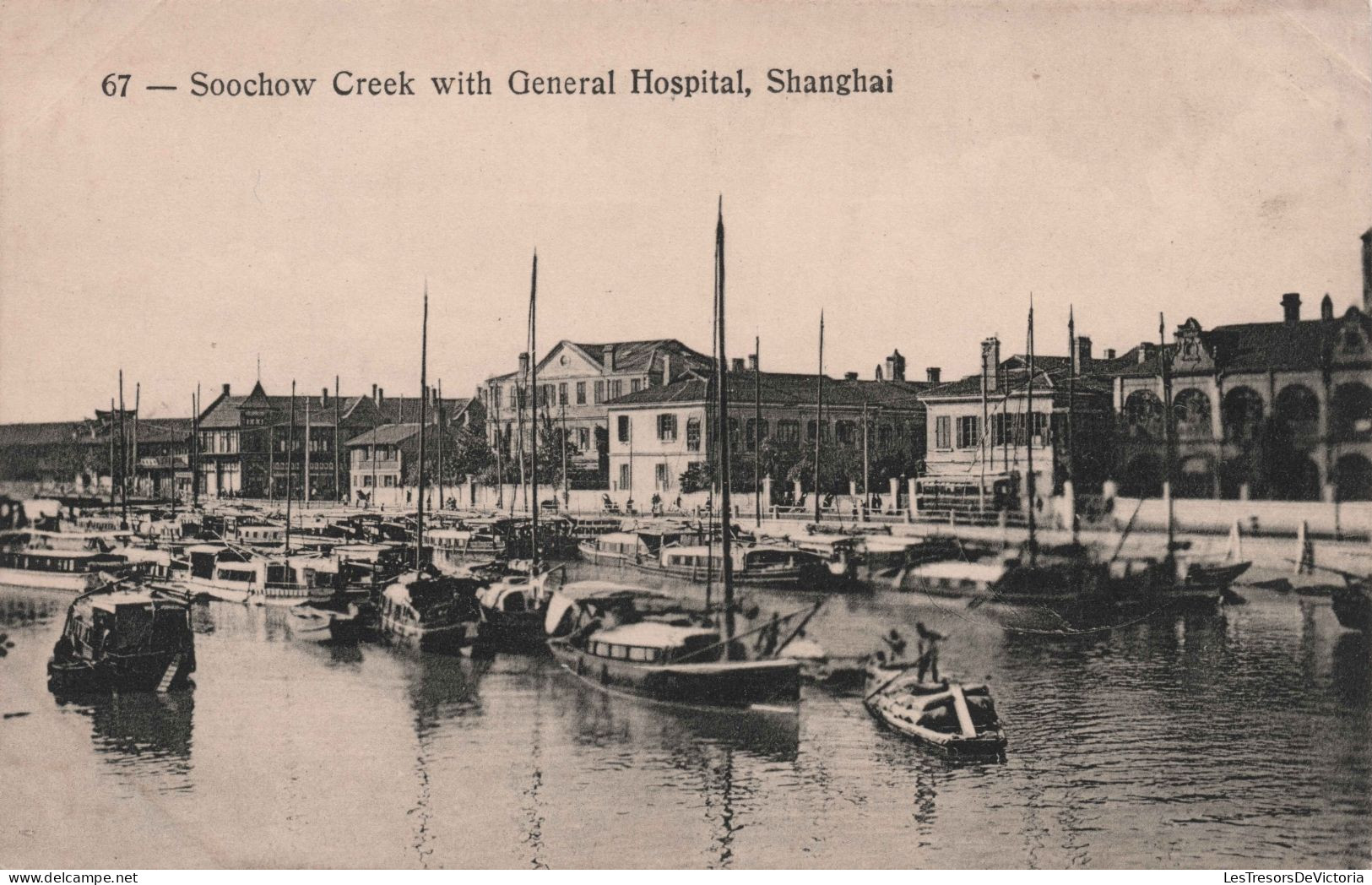 CHINE - Soochow With General Hospital - Shanghai - Carte Postale Ancienne - - Chine