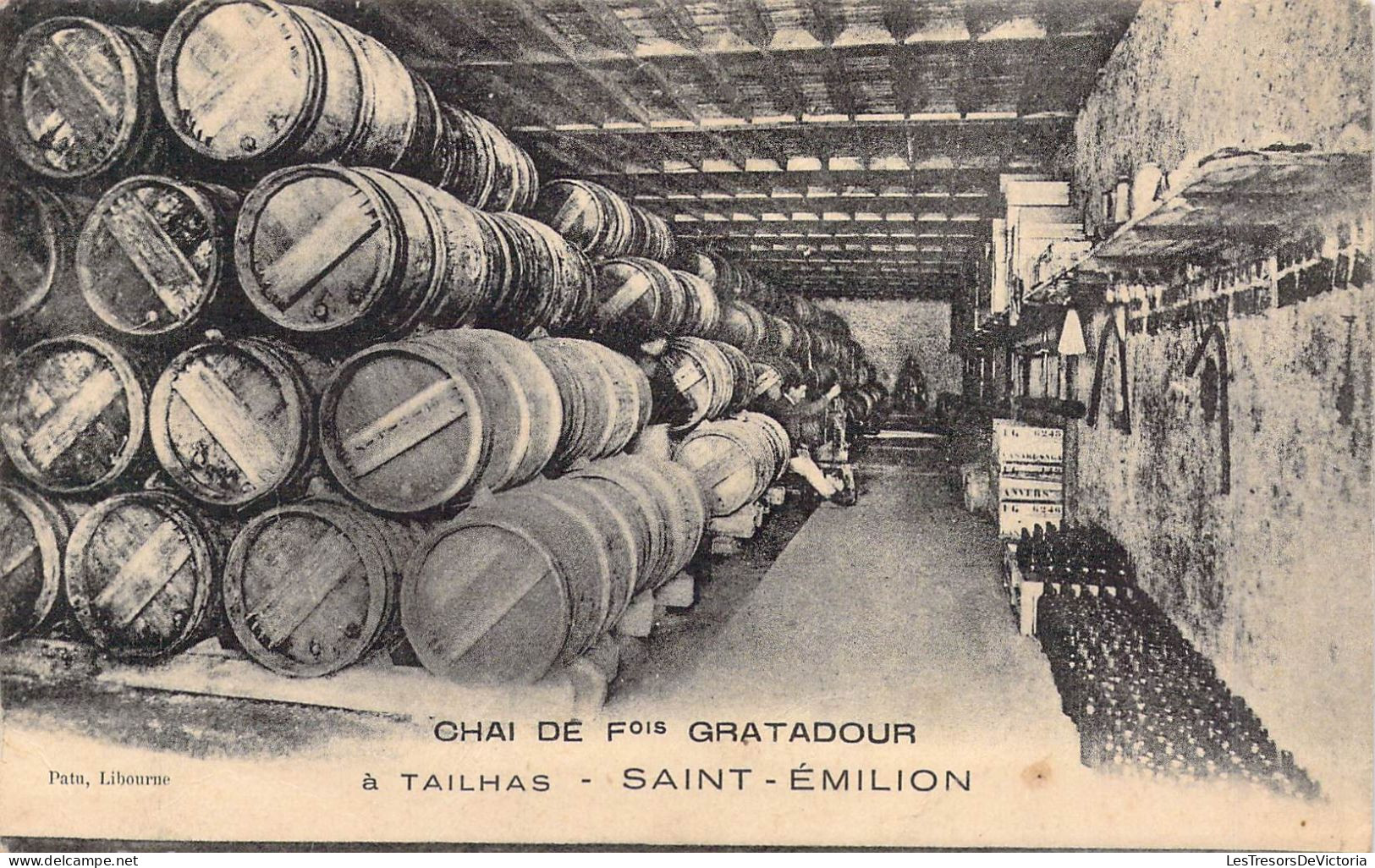 FRANCE - 33 - Saint-Emilion - Chai De Fois Gratadour - à Tailhas - Carte Postale Ancienne - Saint-Emilion
