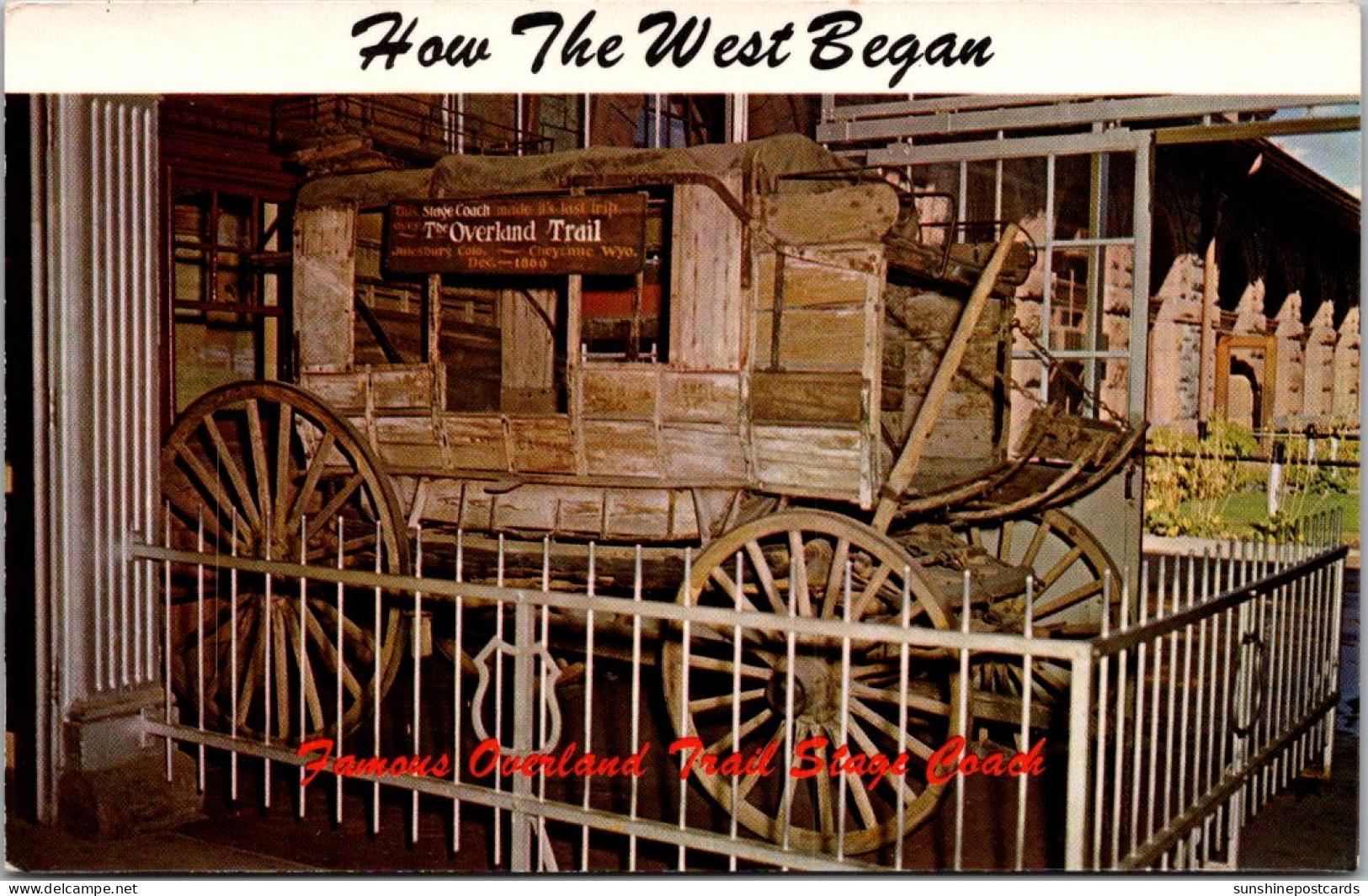 Nebraska Famous Old Stage Coach "The 1966 Model" - Other & Unclassified