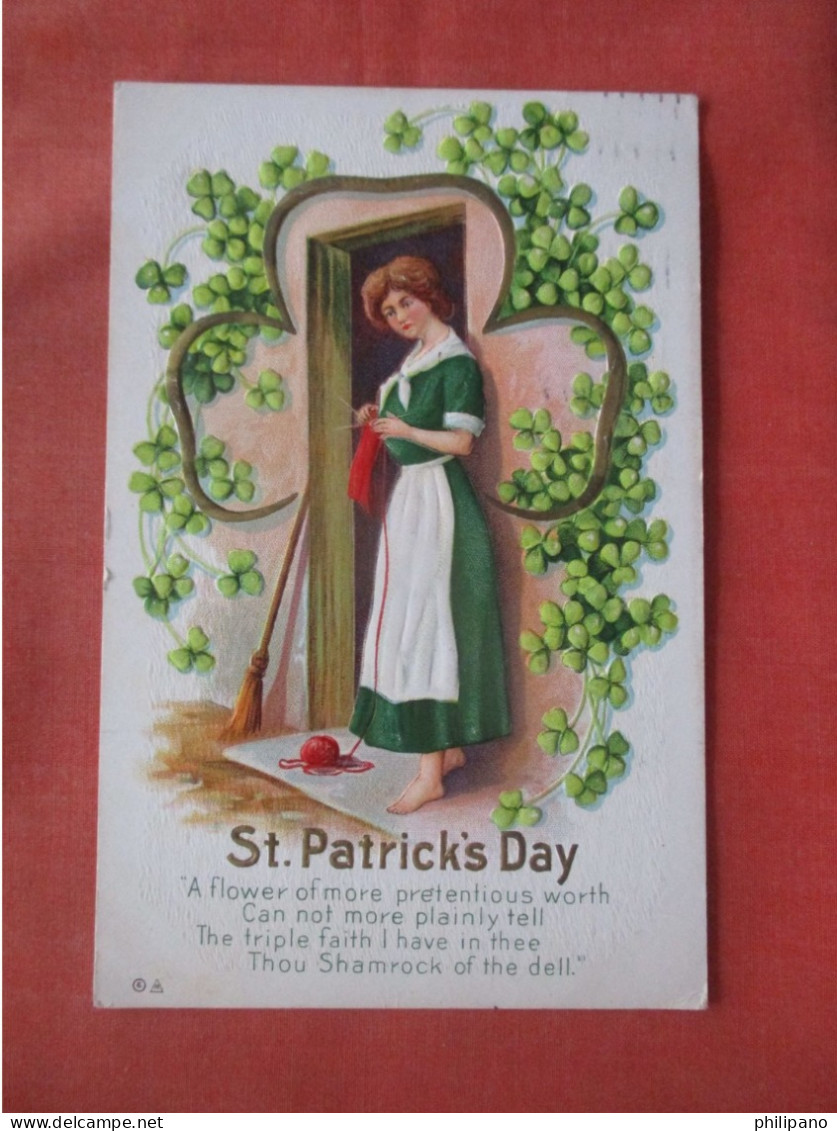 Embossed Saint-Patrick's Day  ref 6029 - Saint-Patrick's Day
