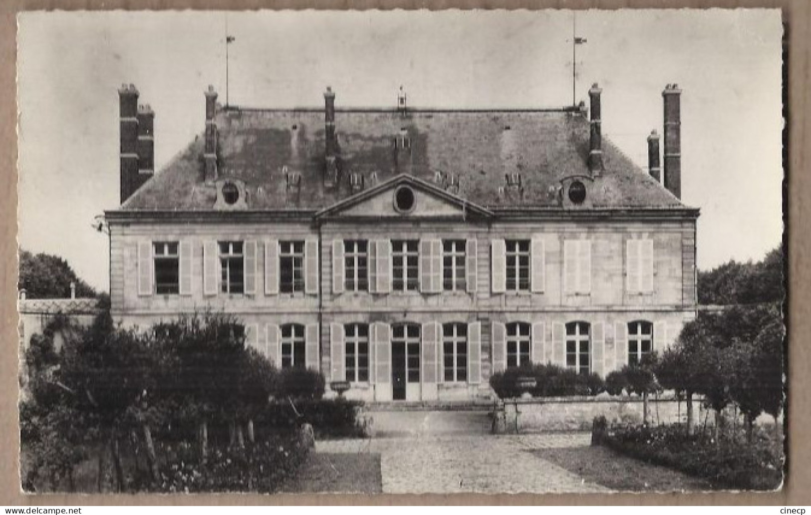 CPSM 95 - ENNERY - Le Château - TB PLAN EDIFICE Et Sa Façade + Jardin - 1964 - Ennery