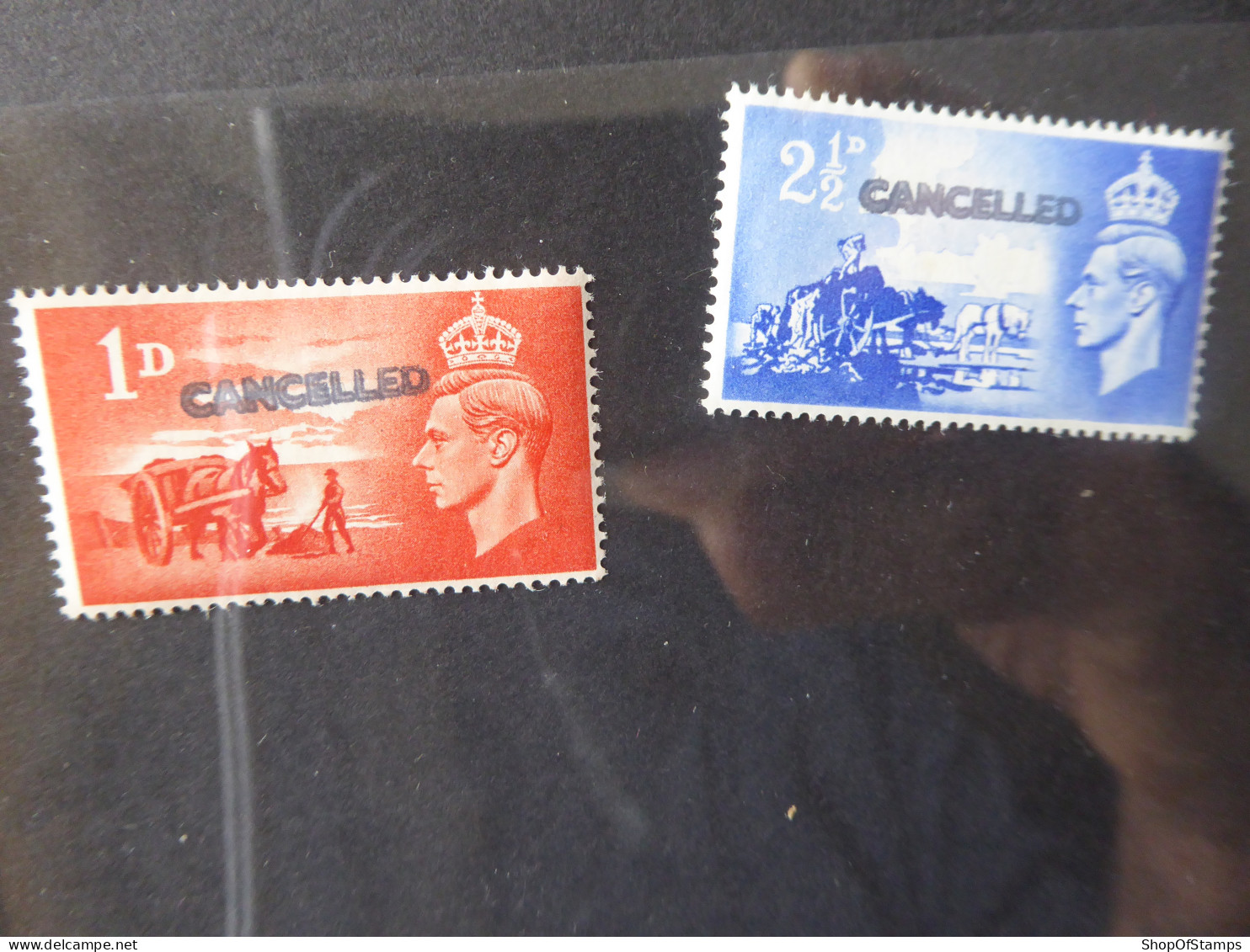 CHANNEL ISLAND SG 1-2 SET "CANCELLED" MINT - Unclassified