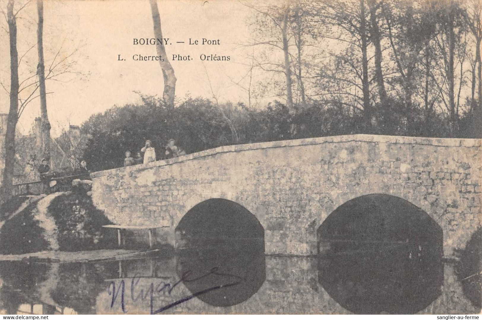 CPA 45 BOIGNY LE PONT - Autres & Non Classés