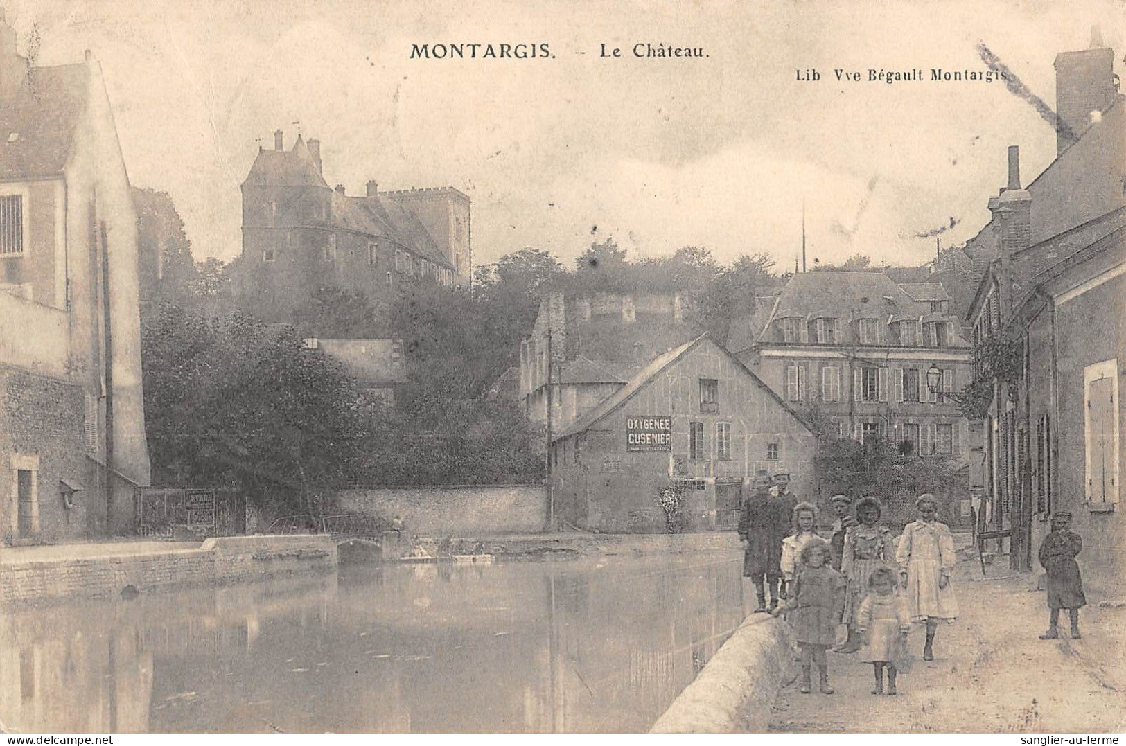 CPA 45 MONTARGIS LE CHATEAU - Montargis