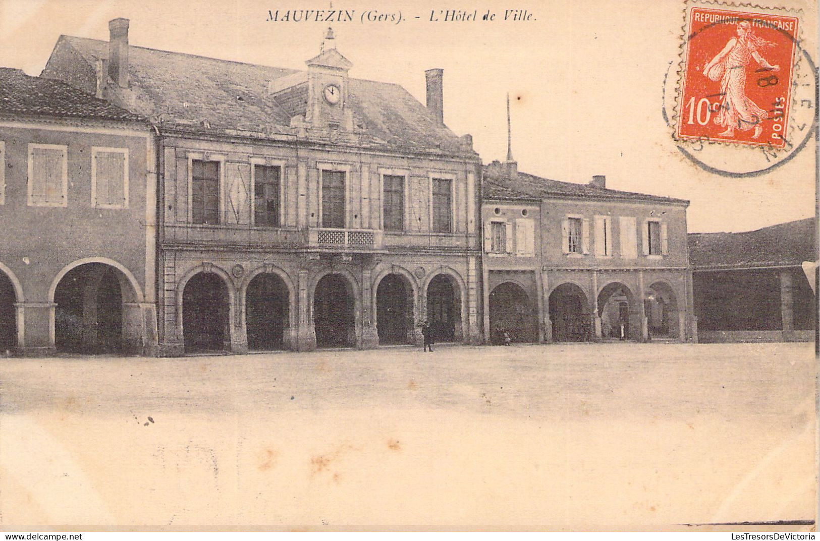 FRANCE - 32 - MAUVEZIN - L'Hôtel De Ville - Carte Postale Ancienne - Autres & Non Classés