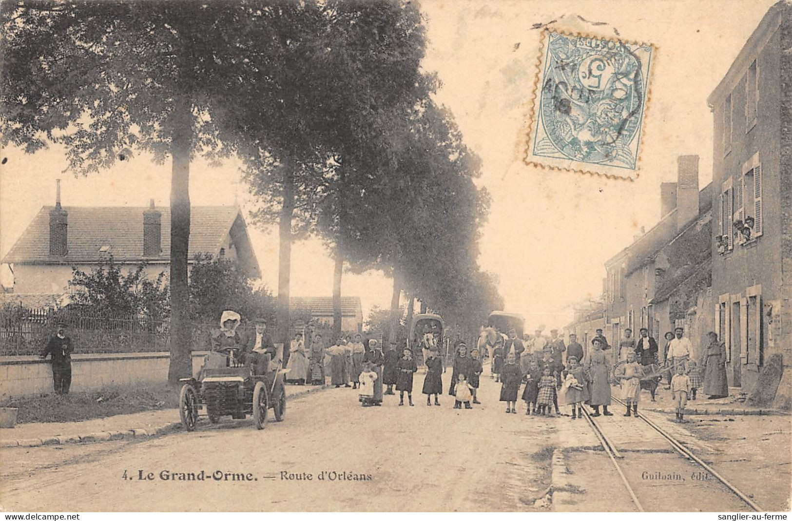 CPA 45 LE GRAND ORME ROUTE D'ORLEANS / VOITURE - Sonstige & Ohne Zuordnung