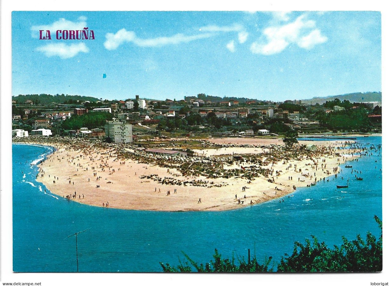 PLAYA DE SANTA CRISTINA / SAINTE CHRISTINE BEACH.- LA CORUÑA .- ( ESPAÑA ) - La Coruña