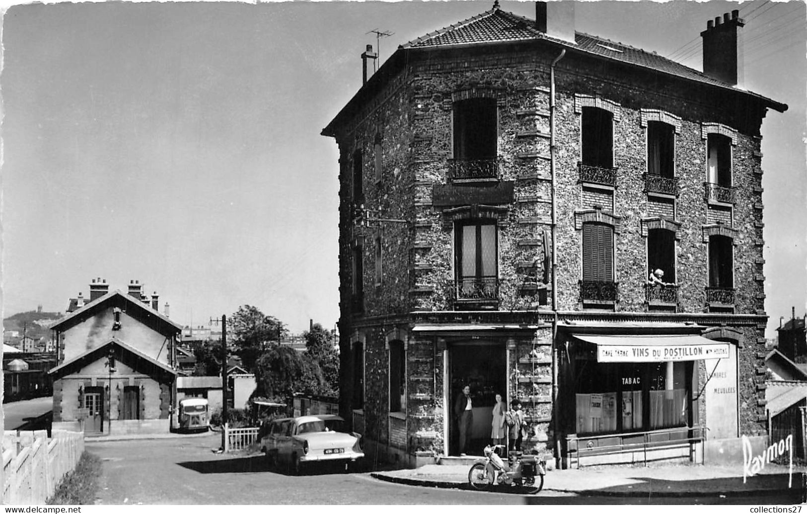 95-ARGENTEUIL- TABAC DE LA GARE DE TRIAGE AVENUE DE VERDUN - Argenteuil