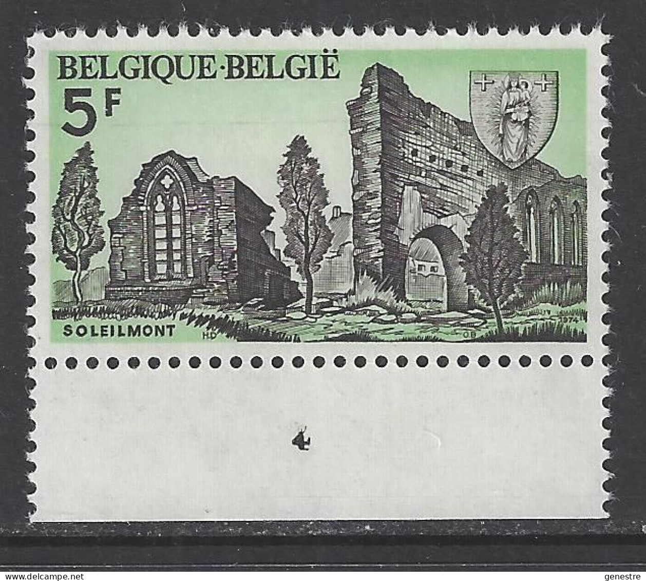 Belgique - 1974 - COB 1720 ** (MNH) - Planche 4 - 1971-1980