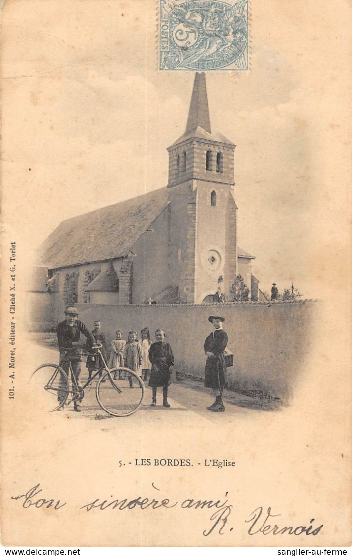 CPA 45 LES BORDES EGLISE - Autres & Non Classés