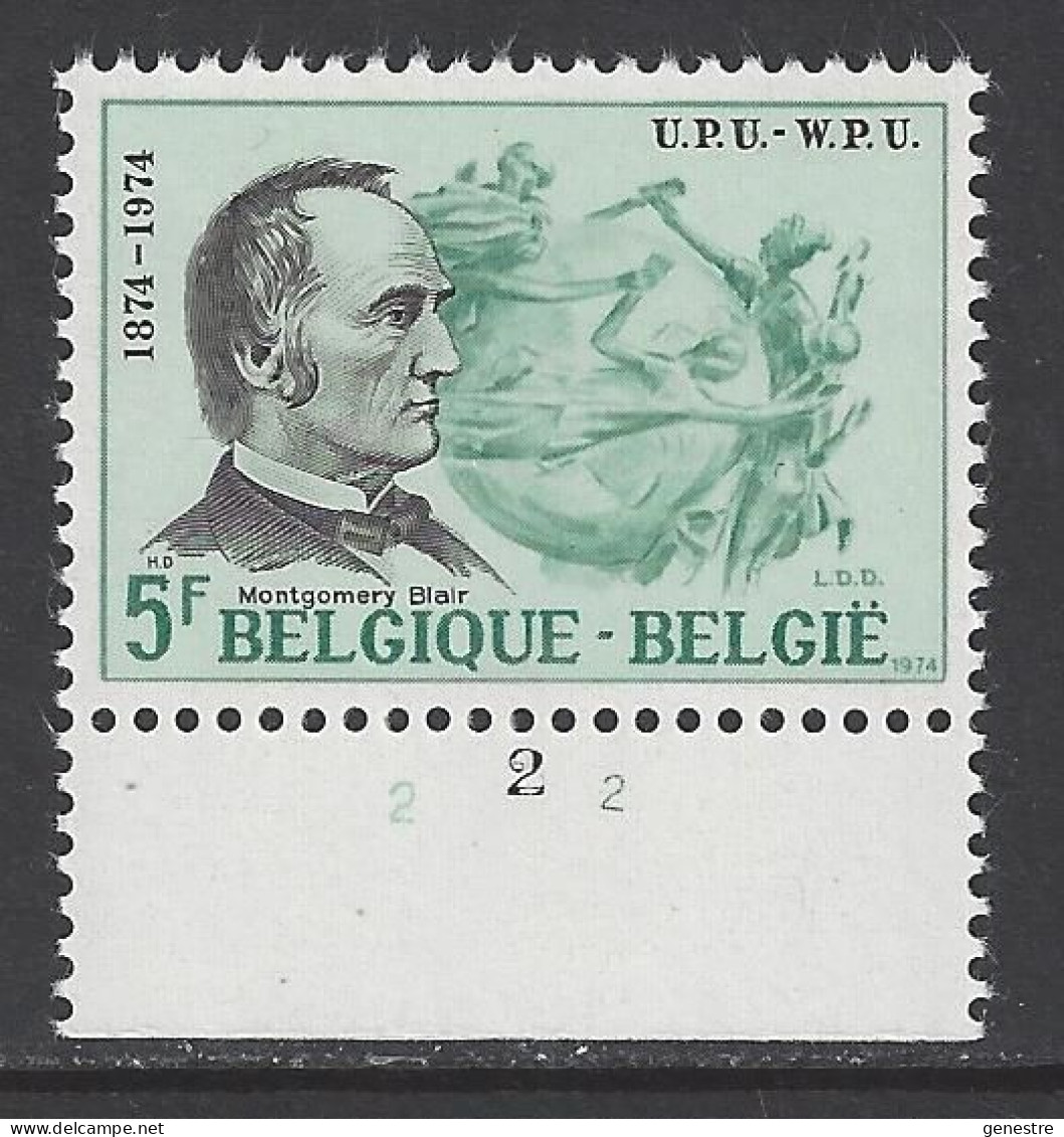 Belgique - 1974 - COB 1729 ** (MNH) - Planche 2 - 1971-1980