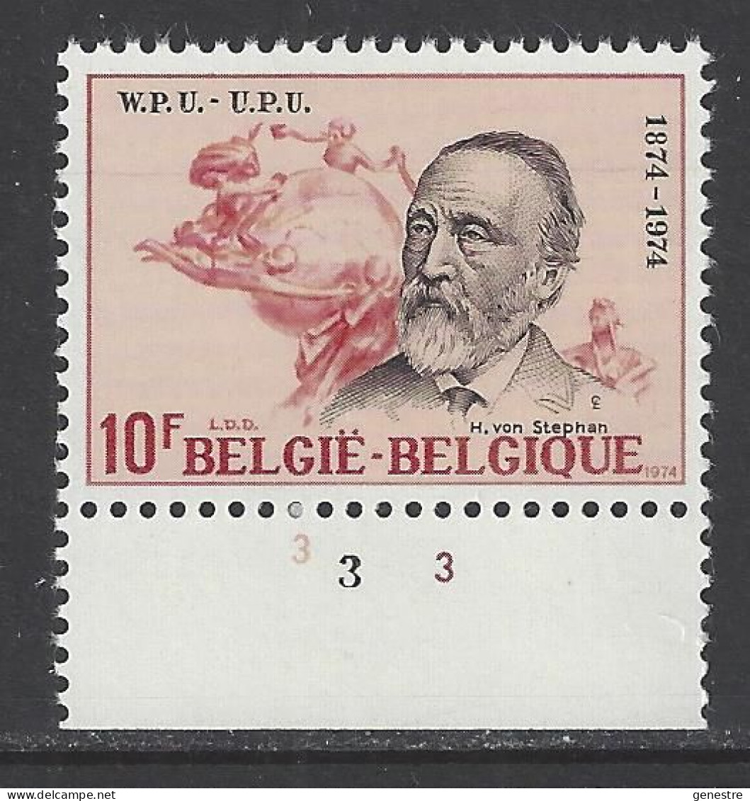 Belgique - 1974 - COB 1730 ** (MNH) - Planche 3 - 1971-1980