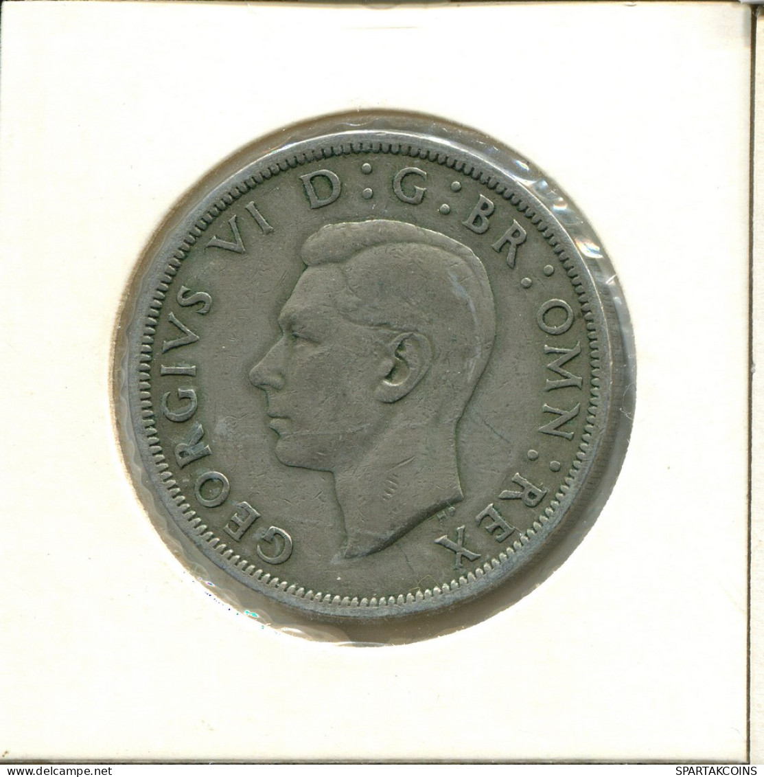 HALF CROWN 1950 UK GRANDE-BRETAGNE GREAT BRITAIN Pièce #BB139.F - K. 1/2 Crown