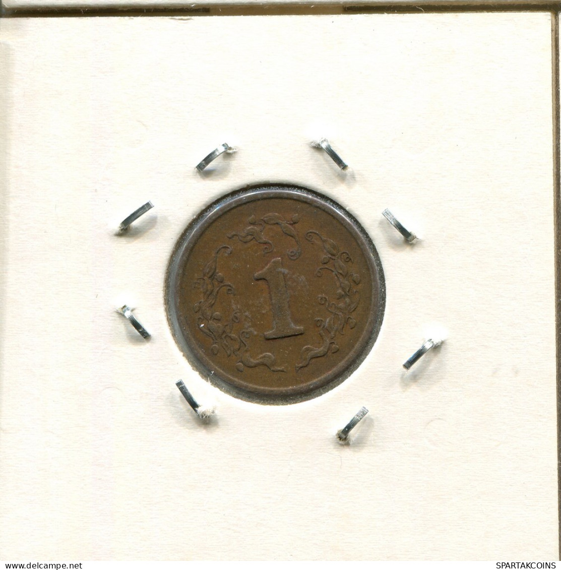 1 CENTS 1980 ZIMBABWE Pièce #AS041.F - Zimbabwe