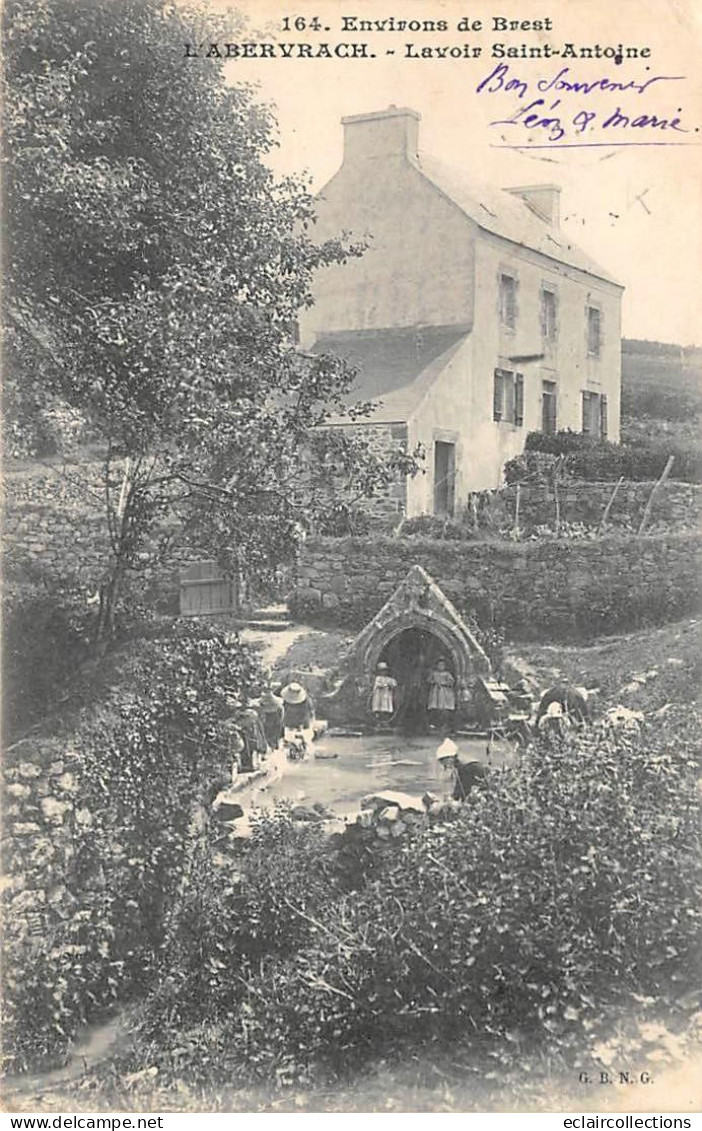 Landéda. L'Aberwrac'h       29       Lavoir St Antoine       (voir Scan) - Otros & Sin Clasificación