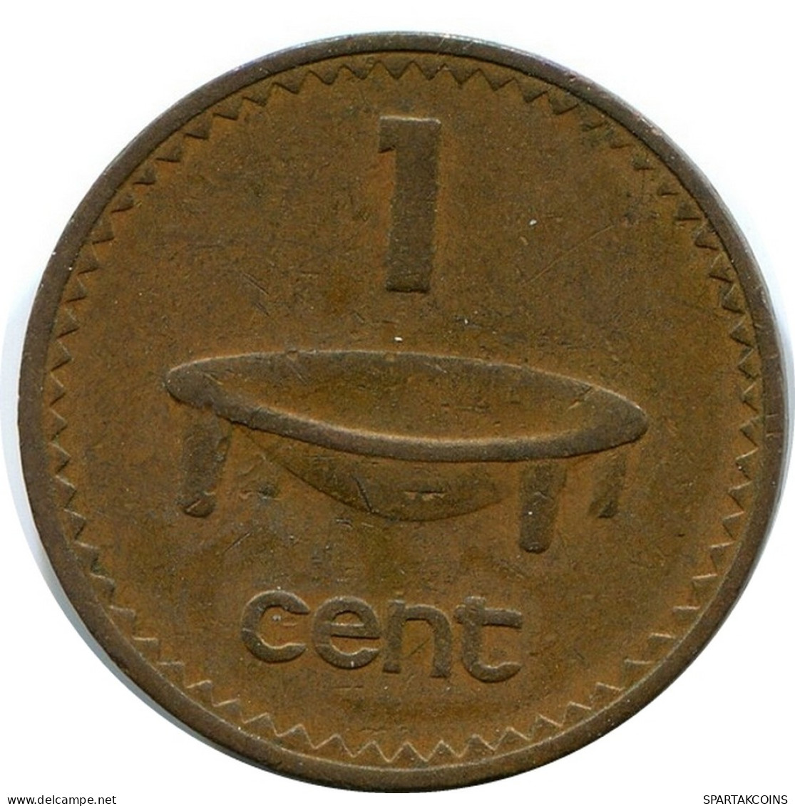 1 CENT 1969 FIDJI FIJI Pièce #BA154.F - Fidji