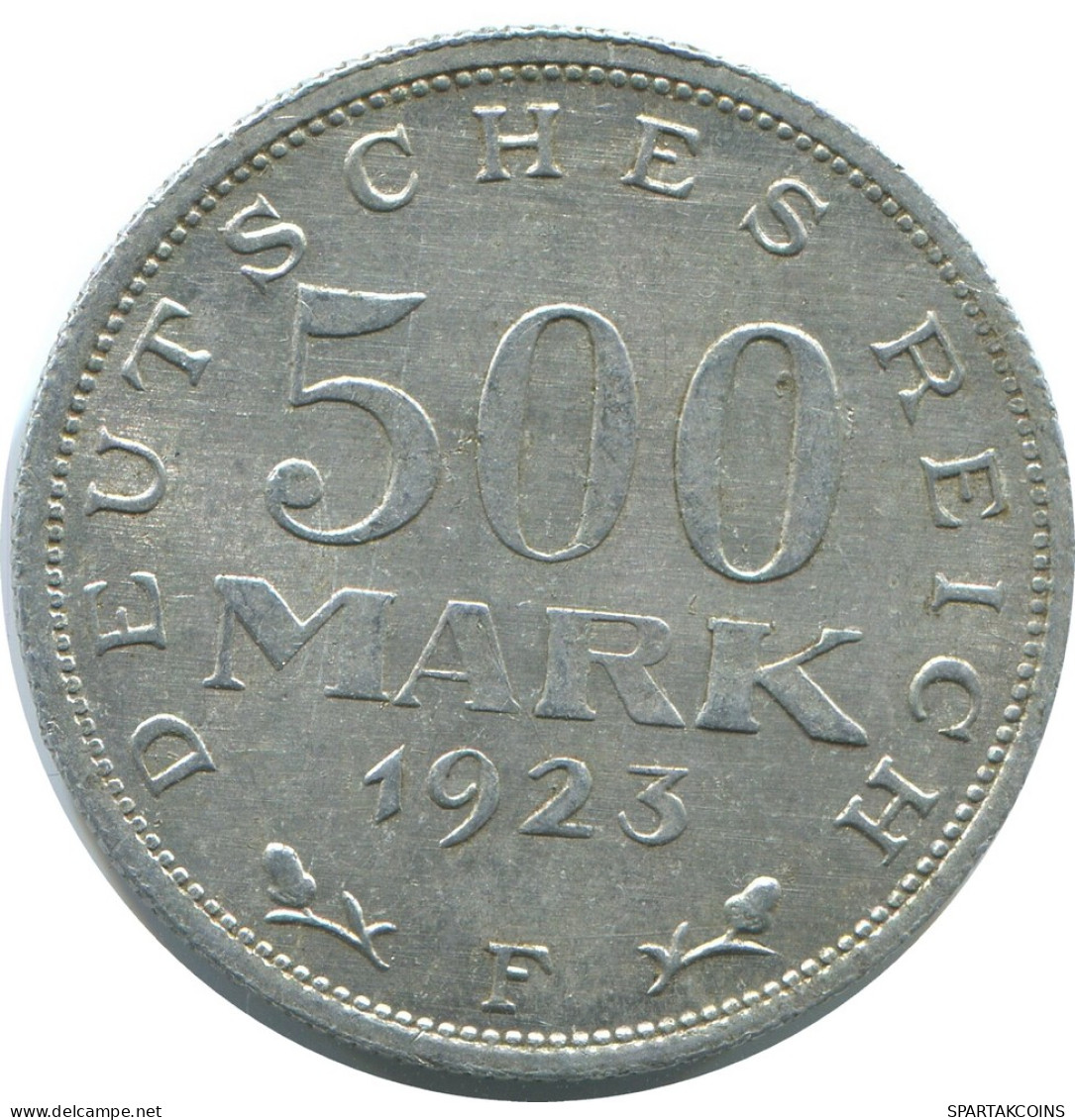 500 MARK 1923 F ALLEMAGNE Pièce GERMANY #AE436.F - 200 & 500 Mark