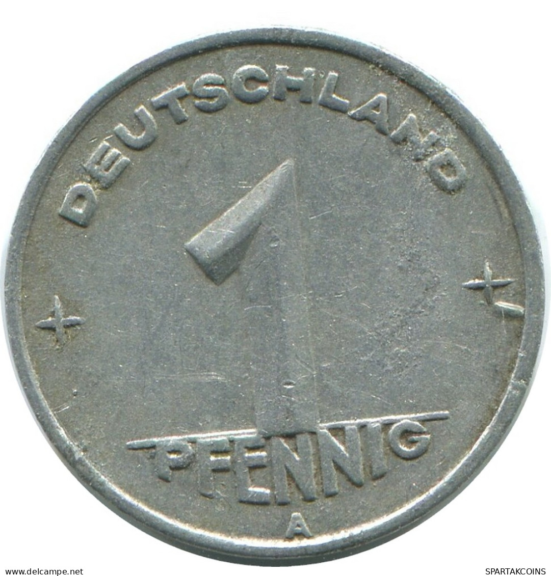 1 PFENNIG 1949 A DDR EAST ALLEMAGNE Pièce GERMANY #AE036.F - 1 Pfennig