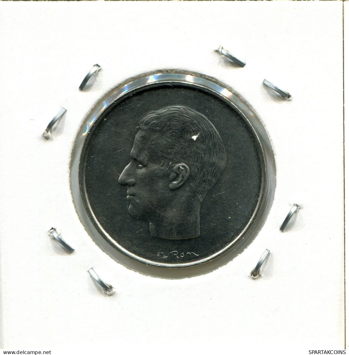 10 FRANCS 1975 FRENCH Text BELGIUM Coin #BA649.U - 10 Frank