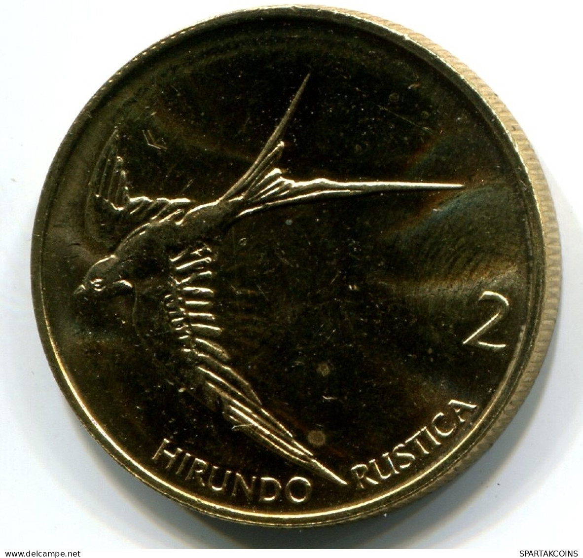 2 TOLAR 1998 SLOVENIA UNC Coin #W11127.U - Slowenien