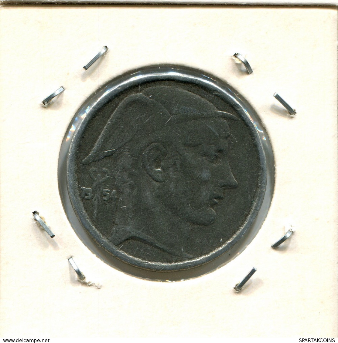 50 FRANCS 1954 DUTCH Text BELGIUM Coin SILVER #BA678.U - 50 Frank