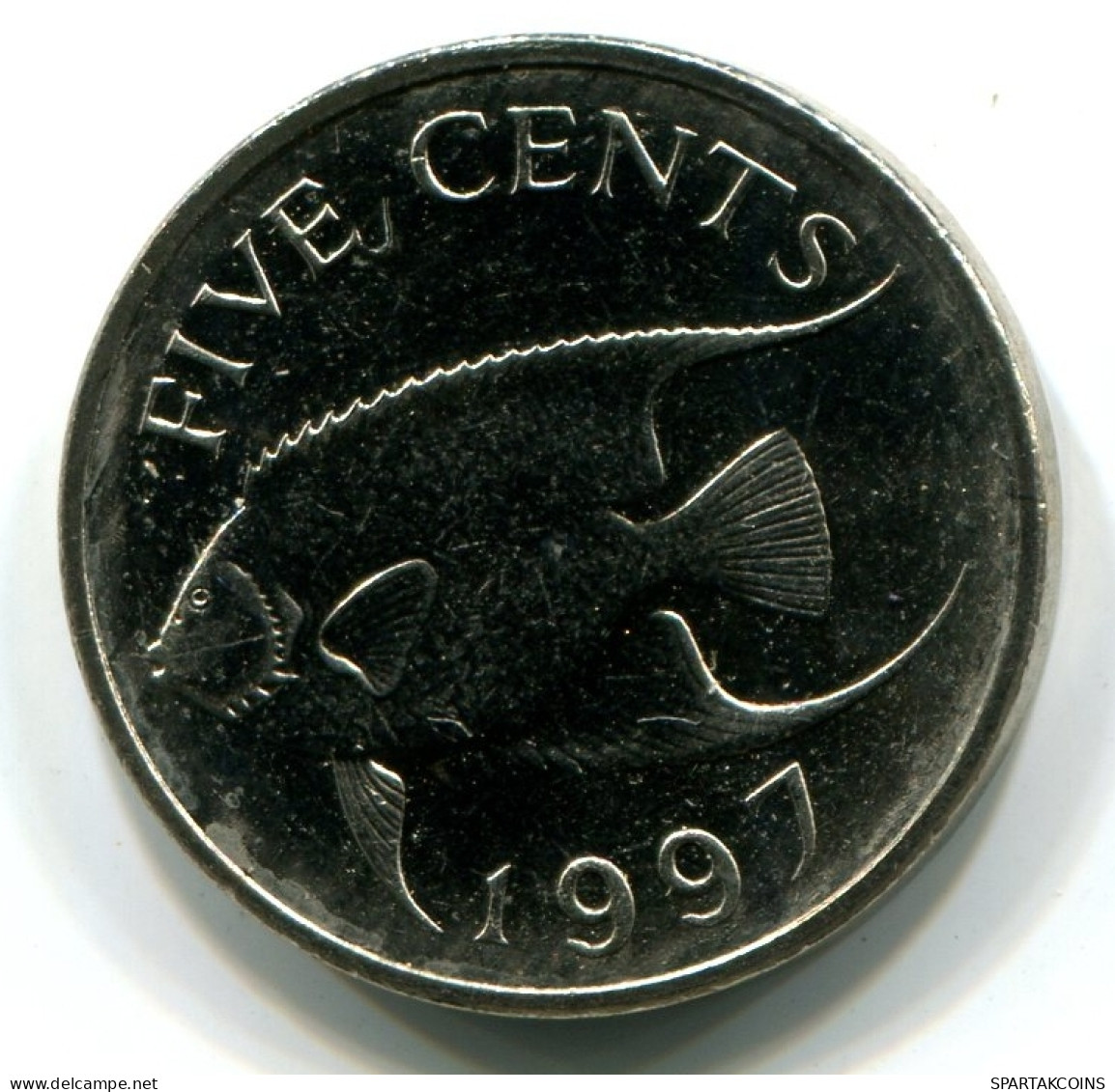 5 CENT 1997 BERMUDA Coin UNC #W11344.U - Bermuda